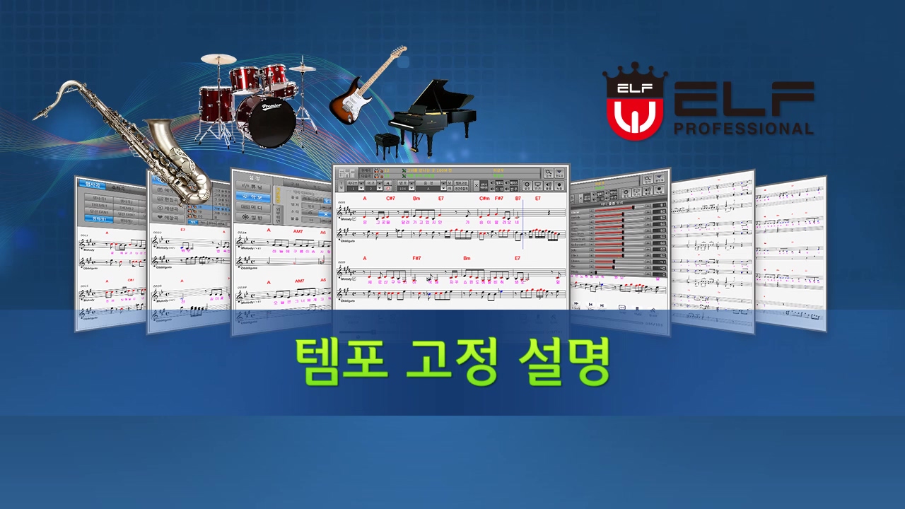 템포 고정 설명